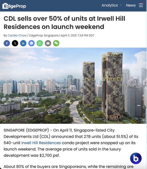 CDL Irwell Bank sold