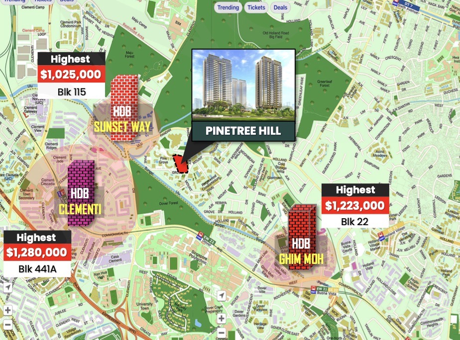 Pinetree Hill High Quantum HDB Upgraders