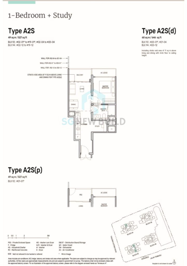 Tembusu Grand Floor Plan A2S