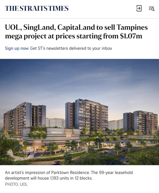 UOL and Singland Parktown