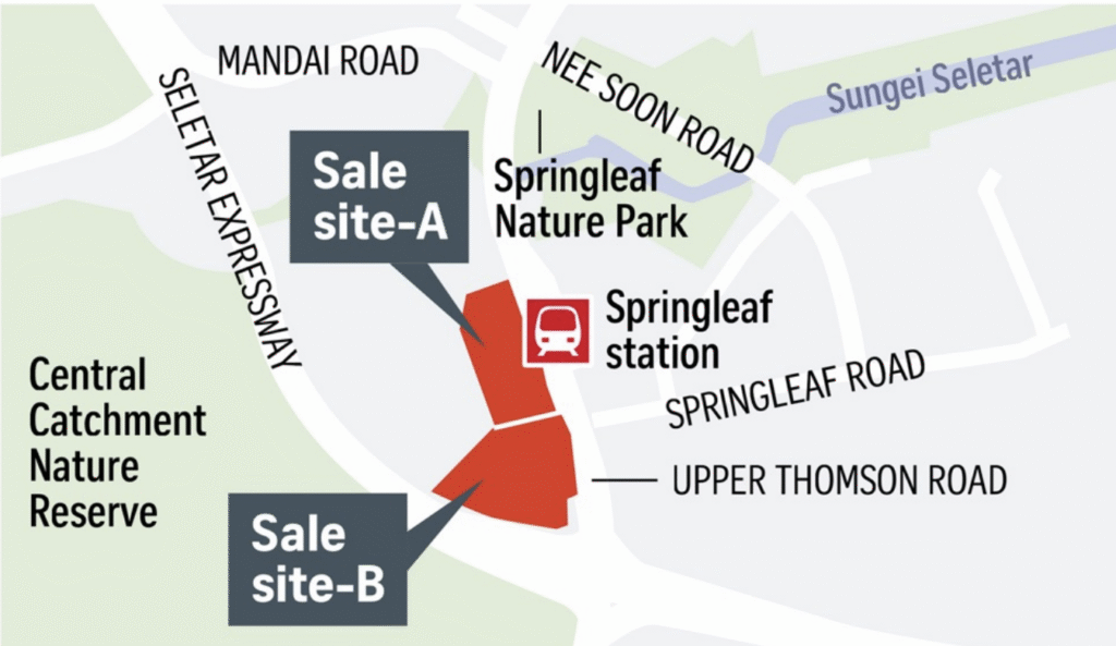 Upper Thomson Parcel A and B